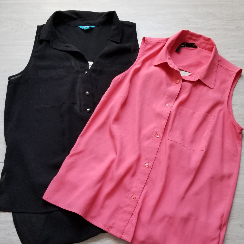 2 open back tops